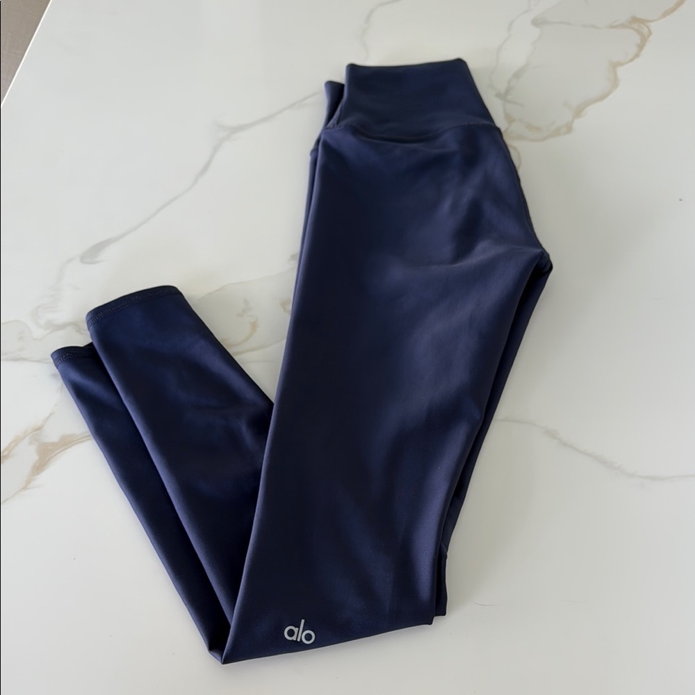 Alo Navy Blue Leggings